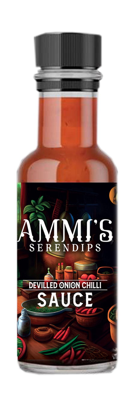 Ammi's Devilled Onion Chilli Sauce - Hot (120g)